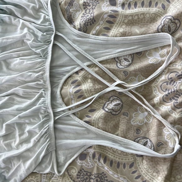 Never worn: ordered online it was too big; tried to shrink it, it didn’t work - Picture 2 of 2